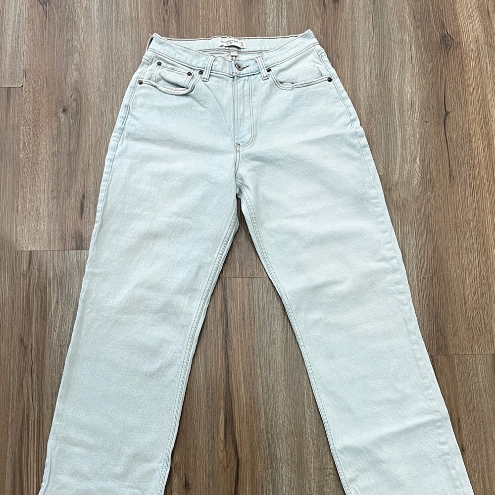 Distressed jeans